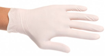 Jednorázové rukavice z latexu